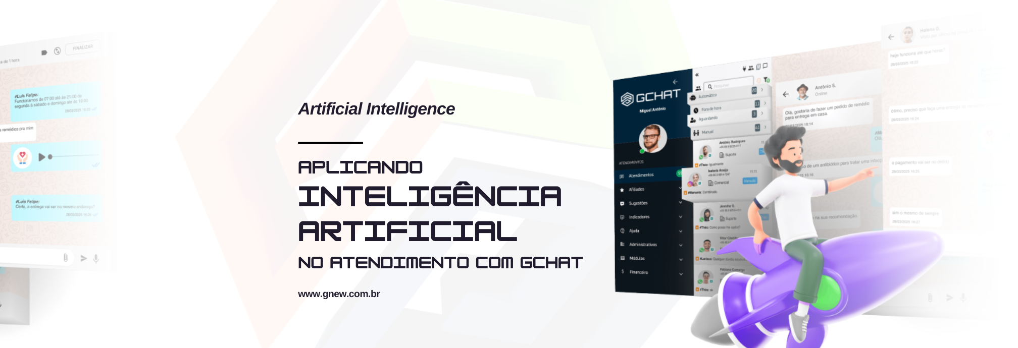 Aplicando Inteligência Artificial no Atendimento com GChat