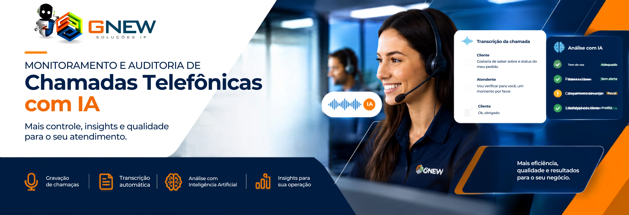 Como Monitorar e Auditar Chamadas Telefônicas com IA no Atendimento ao Cliente