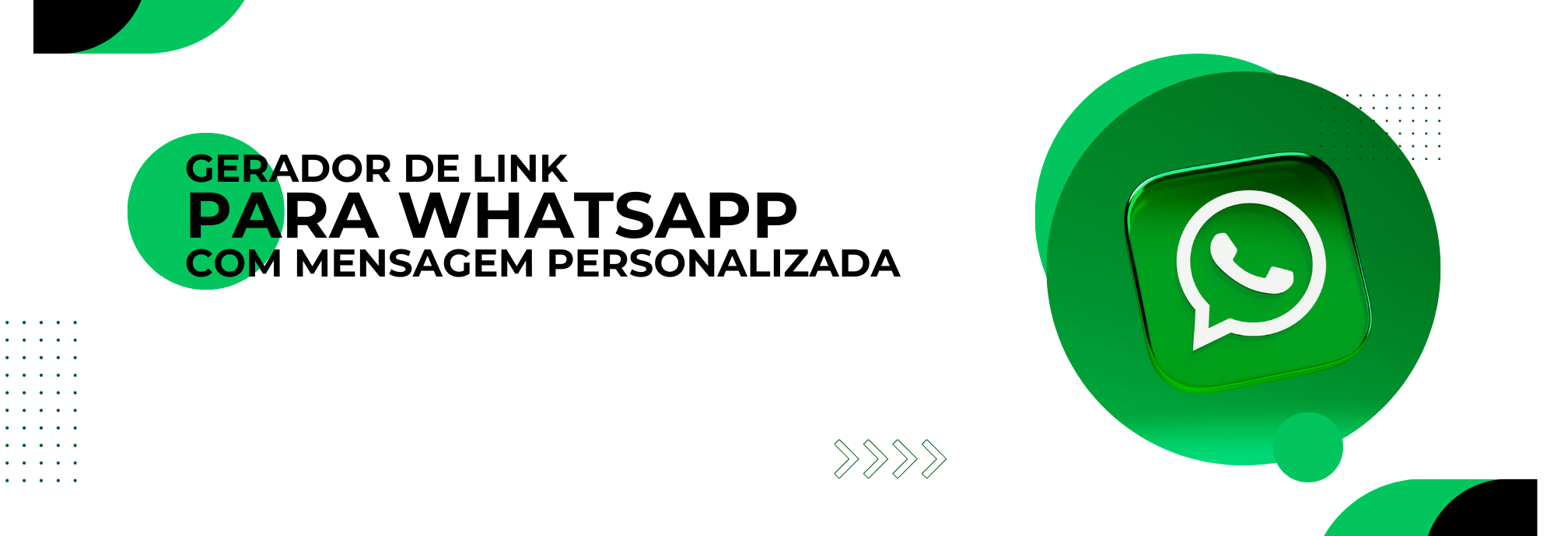 Gerador de Link para WhatsApp com Mensagem Personalizada