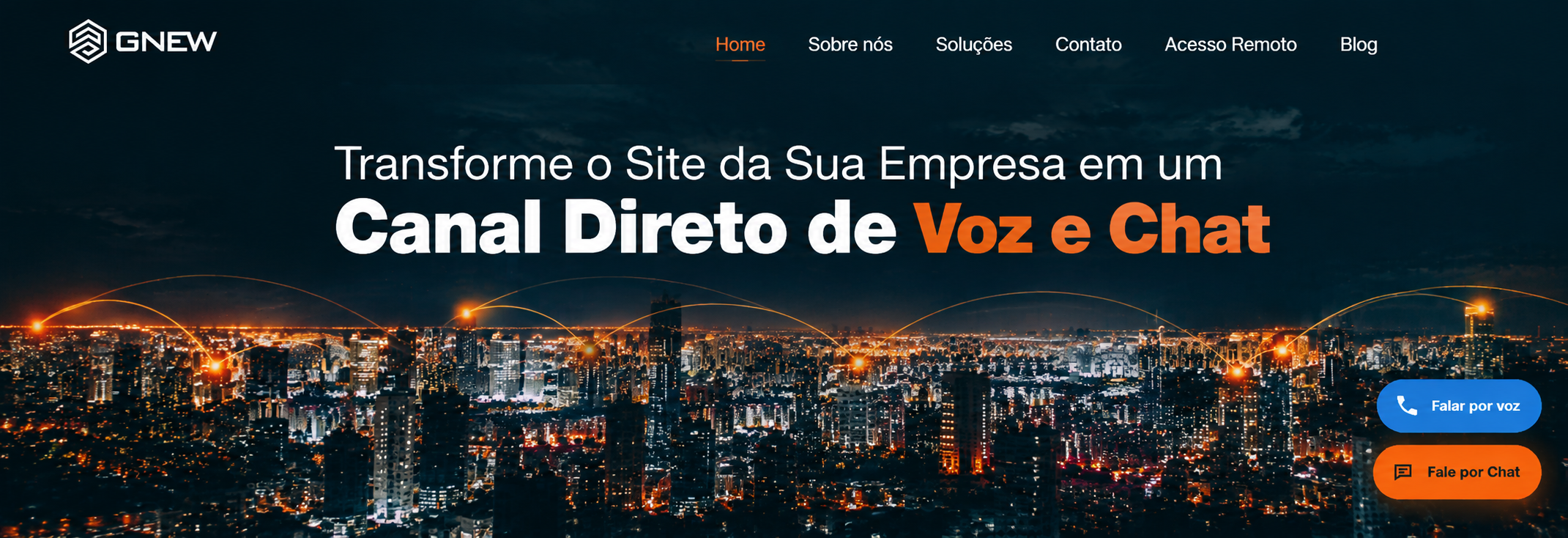 Gnew IPBX e Gchat: Transforme o Site da Sua Empresa em um Canal Direto de Voz e Chat