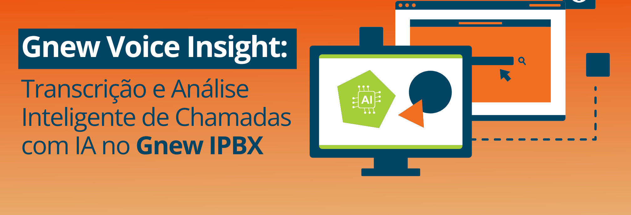 Gnew Voice Insight: Transcrição e Análise Inteligente de Chamadas com IA no Gnew IPBX