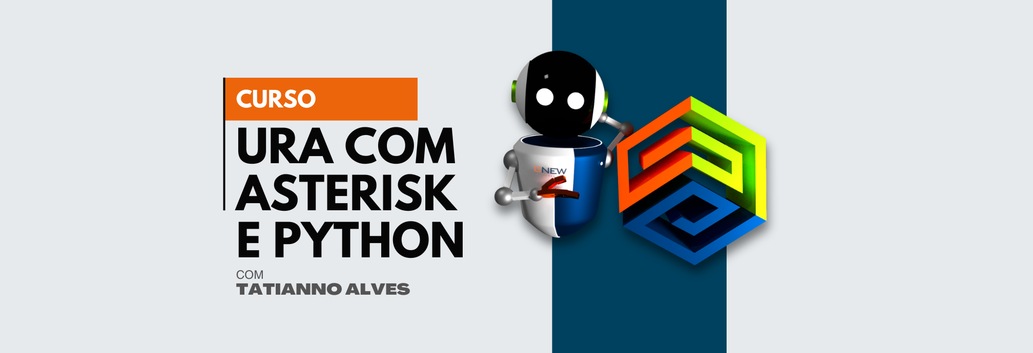 Aprenda como foi construído o curso completo de URA com Asterisk e Python, do planejamento à implementação final com AGI, dialplan, API, menu de atendimento, massiva e boleto por voz.